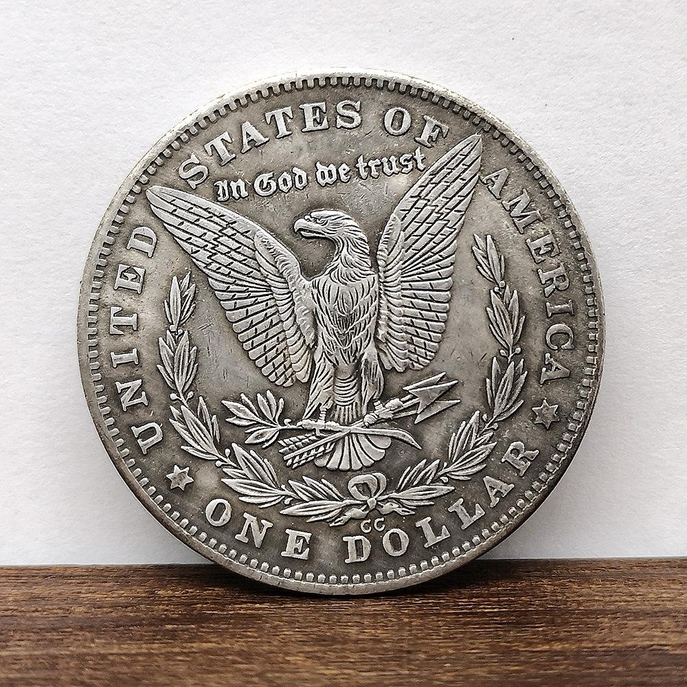 Анубис, Гор, блуждающие монеты, голова собаки, голова орла, человеческое тело, старинный серебряный доллар, монеты