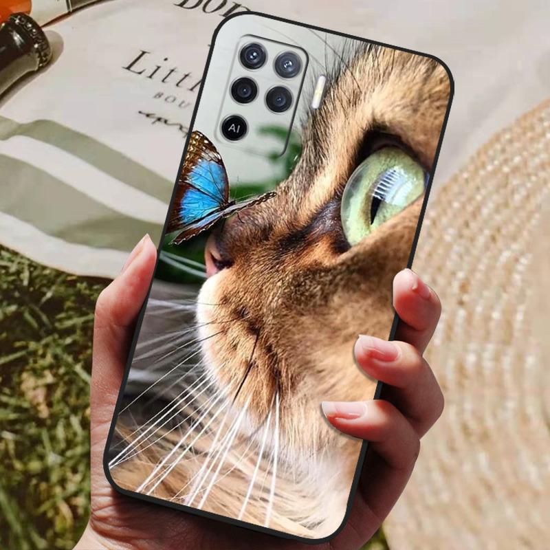 Чехол для OPPO Reno5 F Силиконовый чехол для телефона для OPPO Reno5 Lite A94 4G Чехлы для телефона для OPPO Reno 5 F 5F 5 Lite Бампер Fundas