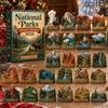 24-Day Christmas Countdown Calendar Daily Unboxing Animals Mini Figurines  Home Festive Display