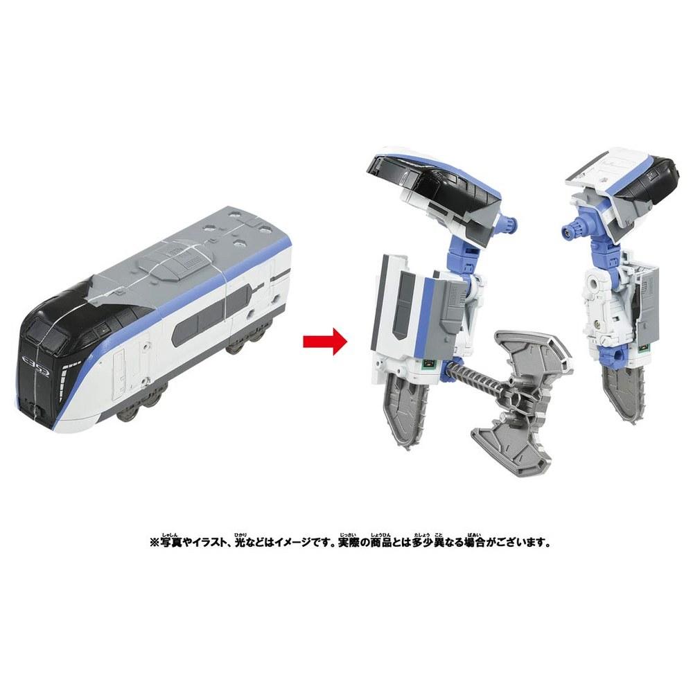 Takara Tomy Plarail Shinkansen Transformation Robot Shinkalion Z E7 Azusa Set