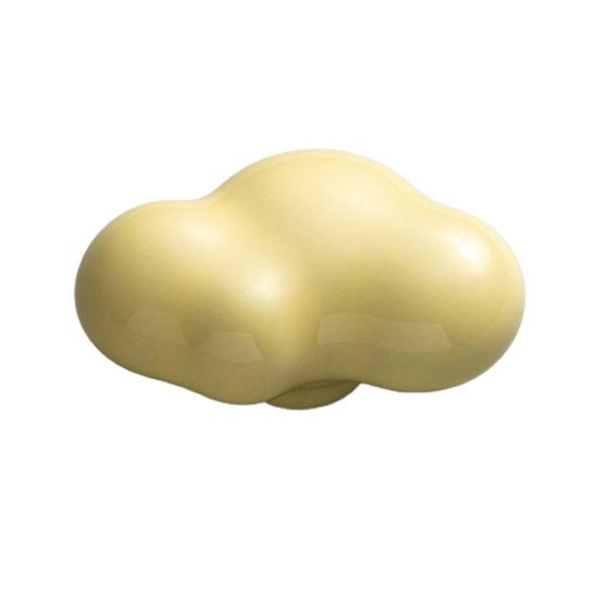 Ручка шкафа Ручка выдвижного ящика Гладкая поверхность Простая установка Керамическая ручка для шкафа в форме облака