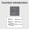 LED Display Gravity Sensing Timer 4 Preset Time Cube Timer Visual Flip Timer  Productivity Tool
