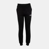 Black Jogging Regular Embroidered Logo Woman