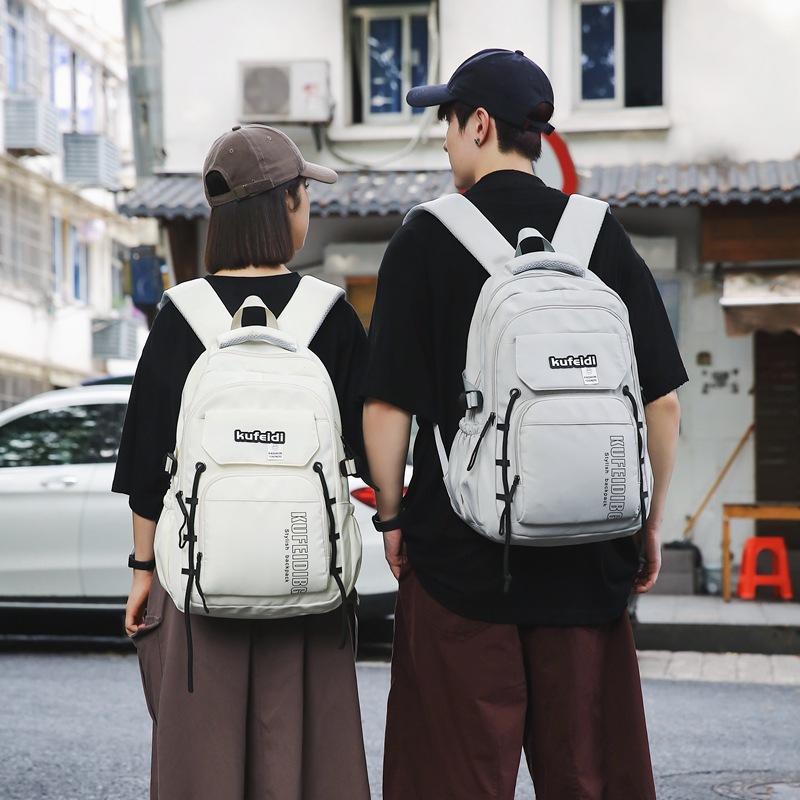 Студенческий рюкзак большой емкости с буквенным принтом, мужская спортивная дорожная сумка для спорта на открытом воздухе, женский компьютерный рюкзак