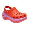 Crocs Туфли EVA с круглым носком и отверстием 7 см Унисекс Оранжевые