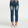 Women Fashion Retro Washed Jeans Denim Pants