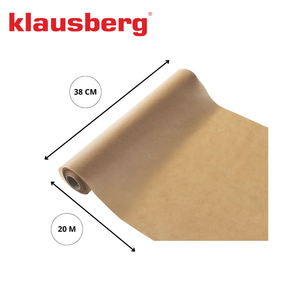 Papier pergaminowy do pieczenia 20 m/38 cm KLAUSBERG KB-7903