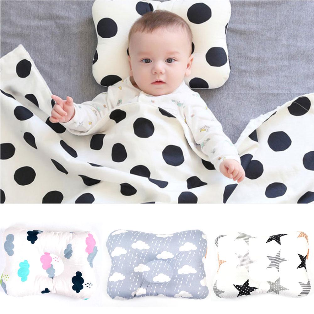 Newborn Baby Positioning Pillow 0-24 Month Baby Pillow Prevent Flat Head Infants Pillows Children Sleeping Bed Decoration