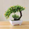 Simulation Plant Crescent Moon Shape for Shop Rose Home Decorative Realistic Artificial Plant Unique Exquisite Green