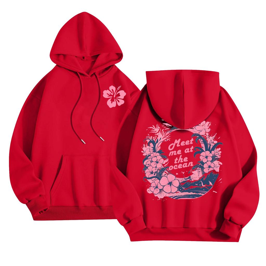 Hooded Sports Tracksuit Unisex Running Outfits Long Sleeve Pullover Hoodies Sweatshirt