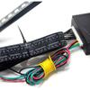 Светодиодная RGB-лента Knight Rider для сканирования, 22 дюйма, 48 светодиодов, многоцветная, стробоскоп, для решетки радиатора, освещение салона и экстерьера автомобиля, грузовика