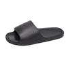 Fashion Couple Home Summer Slippers Simple Texture Solid Color Anti-skid Soft Sole Shower Slippers Outdoor Flip Flops Women Men Sandals
