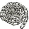REIYAIBA Strong 304 Stainless Steel Chain, 2/4/6mm Diameter, Link Chain for Security, Theft Prevention, Partition, Intrusion Prevention, Fall Preventi
