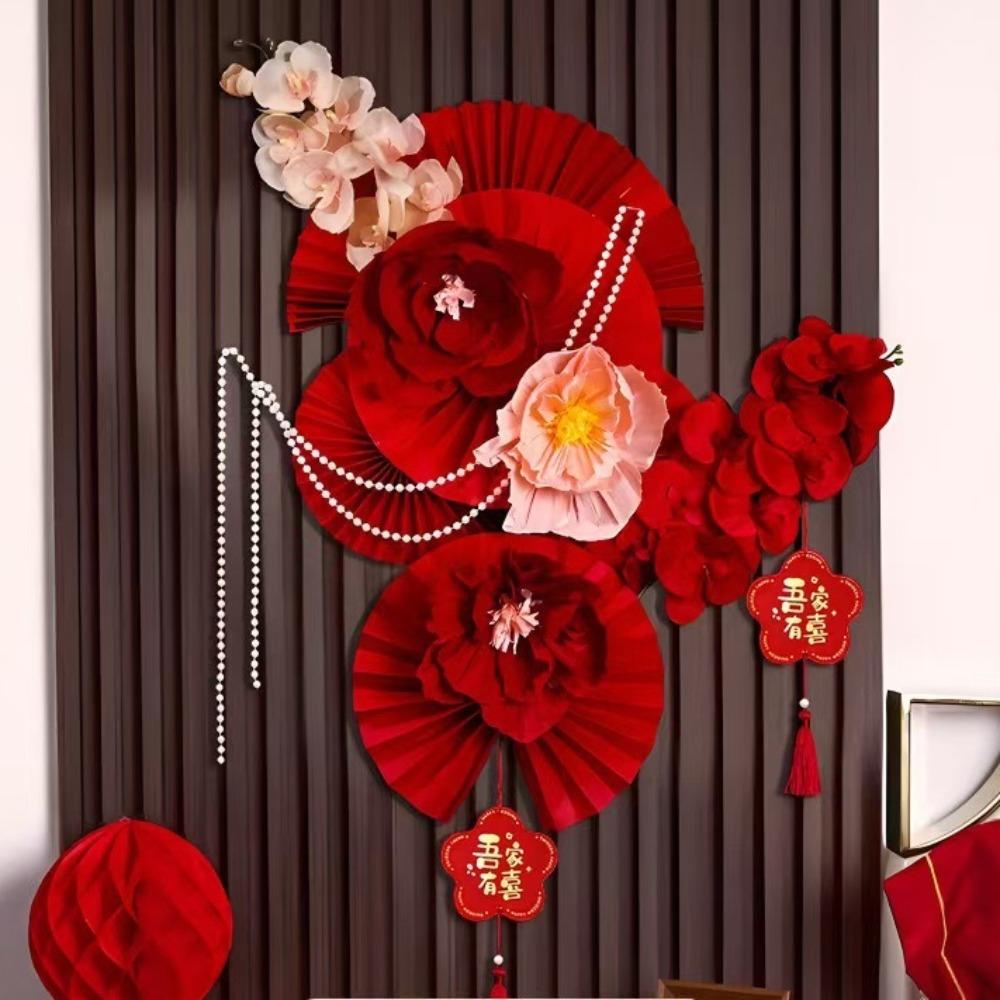 2025 Китайский Новый год Цветочный фон DIY Поделки Фон Праздника Весны Домашний декор