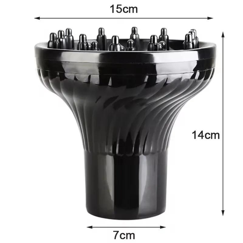 1pcs Hair Dryer Diffuser Hair Dryer Cover Dryer Curl Durable Heat-resistant Curl Diffuser Curly Styling Hairdressing Tool