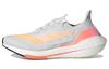 UltraBoost 21 Wmns Adidas 'White Acid Orange' Women's FY0400