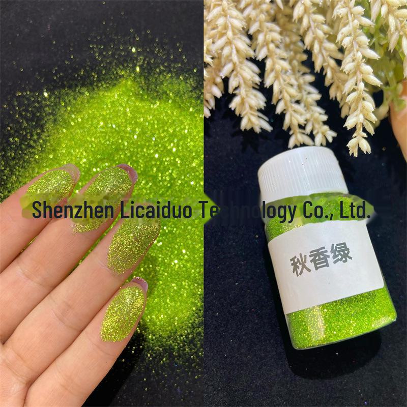 Блестящая пудра для ногтей 0,2 мм для самостоятельного нейл-арта с быстросохнущим клеем Crystal, маслом Quicksand и наполнителем Mahjong