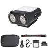 LED Induction Headlamp Mini Cap Clip Light 1200Mah Built-in Battery USB Rechargeable Head Flashlight for Camping Fishing