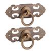 2pcs Durable Cabinet Door Handle With Screws Antique Pull Handle Drawer Pull Handle  Wardrobes