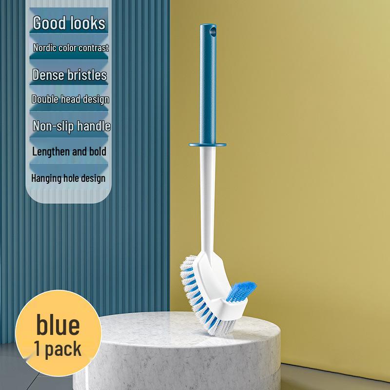 Настенный набор туалетной щетки для ванной комнаты с подставкой – Без мертвых углов, Безударный дизайн для эффективной очистки слива
