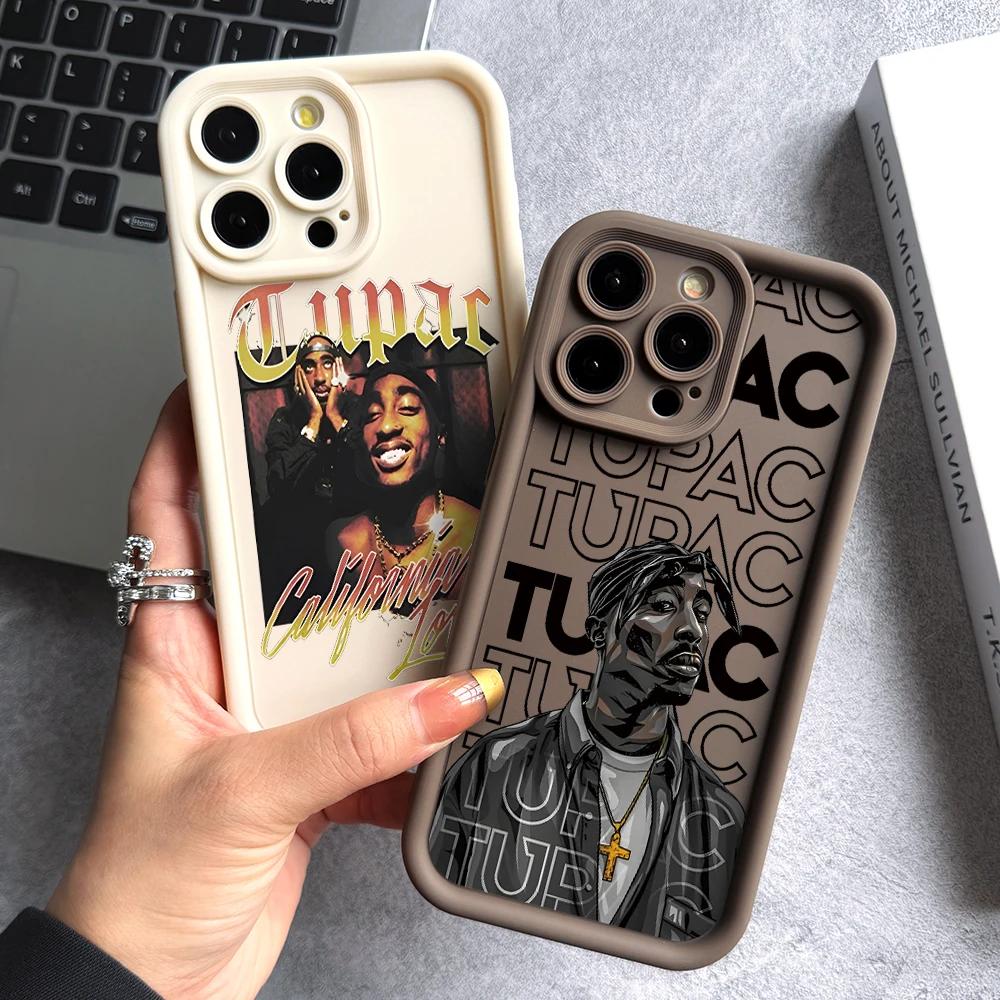 Rapper 2pac Singer Tupac Phone Case For Samsung Galaxy A16 A06 A35 A55 A25 A05s A15 A54 A34 A24 A14 4G 5G Soft TPU Back Cover