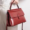 Женская кожаная сумка, Ретро и Высококлассная Сумка-тоут для 通勤, Универсальная Сумка-тоут для Женщин