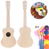 23-дюймовый Гавайская гитара DIY Kit Концертная Гавайская гитара для ручной работы