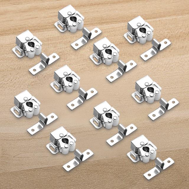 NAIERDI Bag Magnet Cabinet Catches Door Area Stop Closer Stoppers Damper Buffer For Wardrobe Hardware Furniture Fittings Accessories for Home