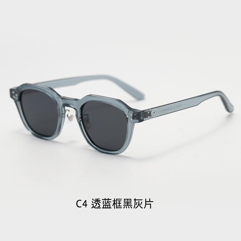 Vintage American style TR90Unique Punk Style Polygonal Polarized Sunglasses for Men, Street Style Trendy Sunglasses for Women