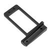 RC Car Rear Servo Seating Replacement for VP Capra F9 Portal Axle 1 10 Aluminum Alloy RC Car Servo Mount Bracket Black