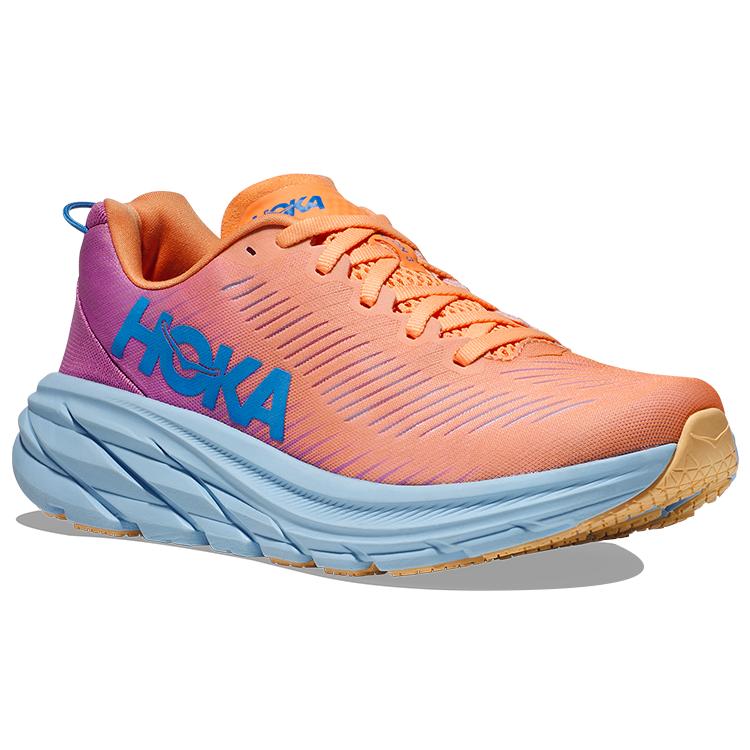 HOKA ONE ONE Rincon 3 Wide 'Orange Cyclamen' Women's 1121371-MOCY