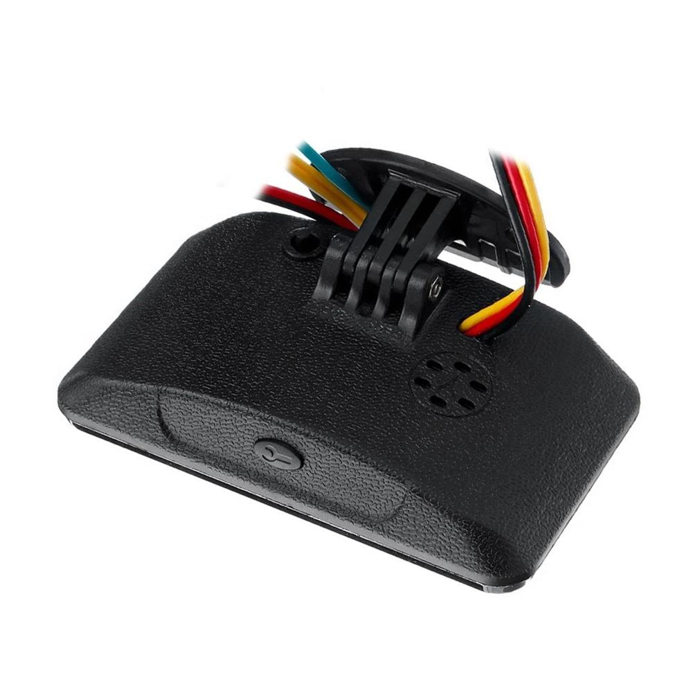 4 In 1 LCD Gauge Oil Pressure Voltmeter Water Temp Fuel Level Sensor For Car Truck Motorcycle 12V 24V Dashboard