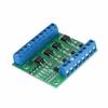 2 шт. Модуль MOS 4-канальный MOSFET-транзисторный модуль Плата усилителя ПЛК с оптоизоляцией Драйвер YYNM0S 4
