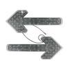 LED Arrow Direction Indicator Strobe Light for Sprinkler Trucks.