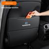 Car Seat Backside Leather Anti kick Pad Auto Storage bag For Volvo XC90 V90 V60 XC60 V40 S80 S60 S90 C40 XC40 V70 XC70 Rdesign