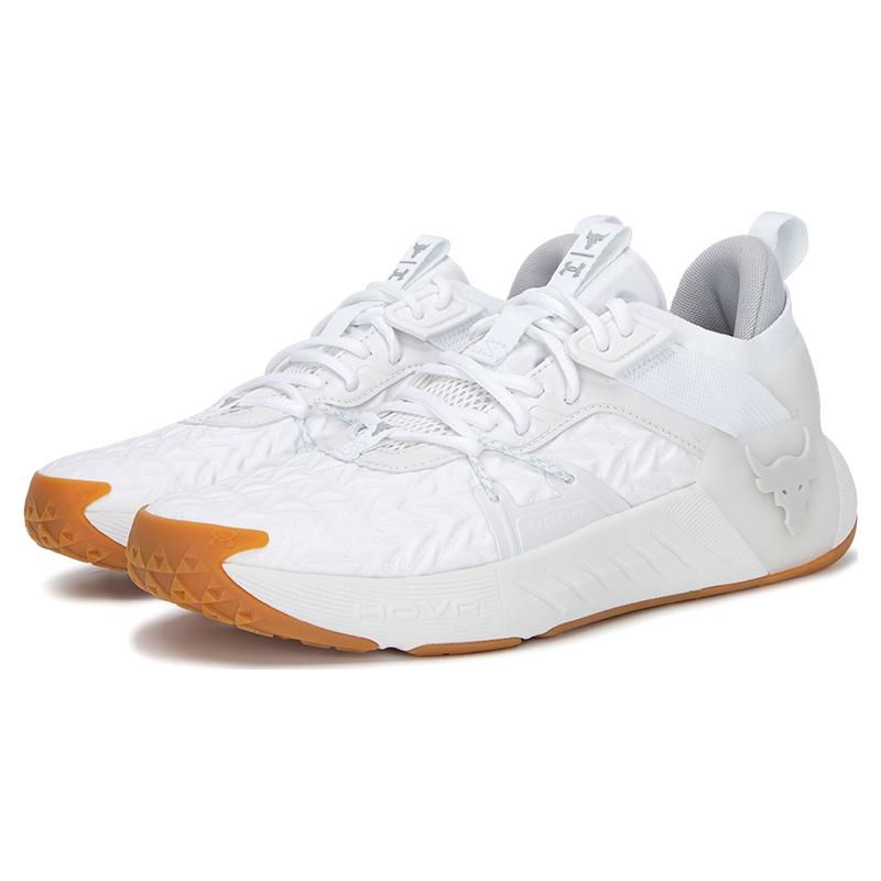 Under Armour Мужские кроссовки Project Rock 6 White Gum Halo-Grey 3026534-100