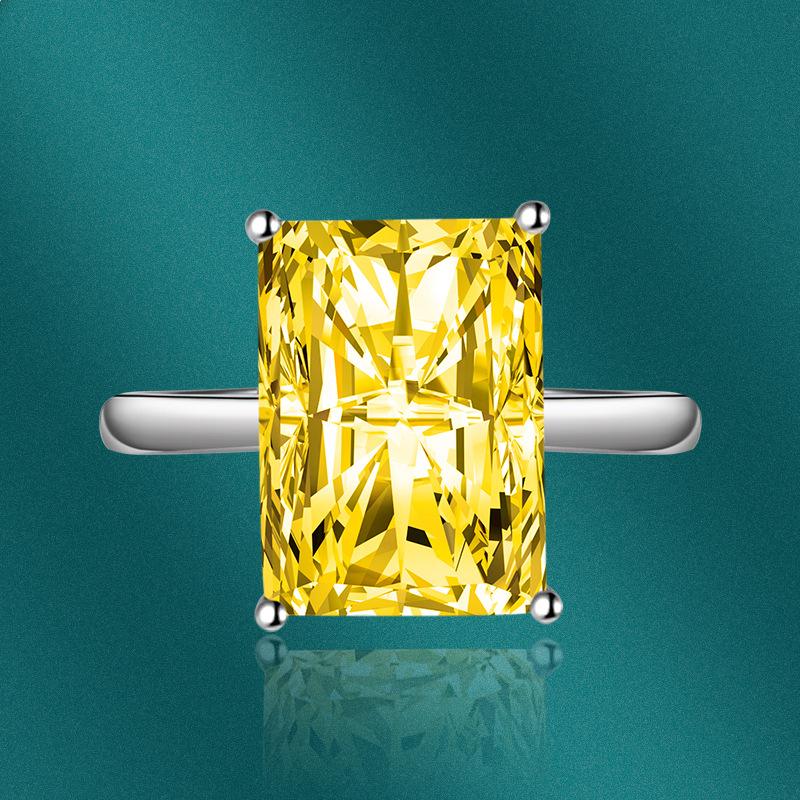 Sace Gems Классическое кольцо из медного сплава с цирконом, женские ювелирные изделия, свадебный подарок для вечеринки