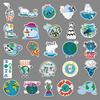 50 Pictures of Non-repeat Global Climate Warming Graffiti Personalized Environment Protection DIY Skateboard Water Cup Suitcase Stickers
