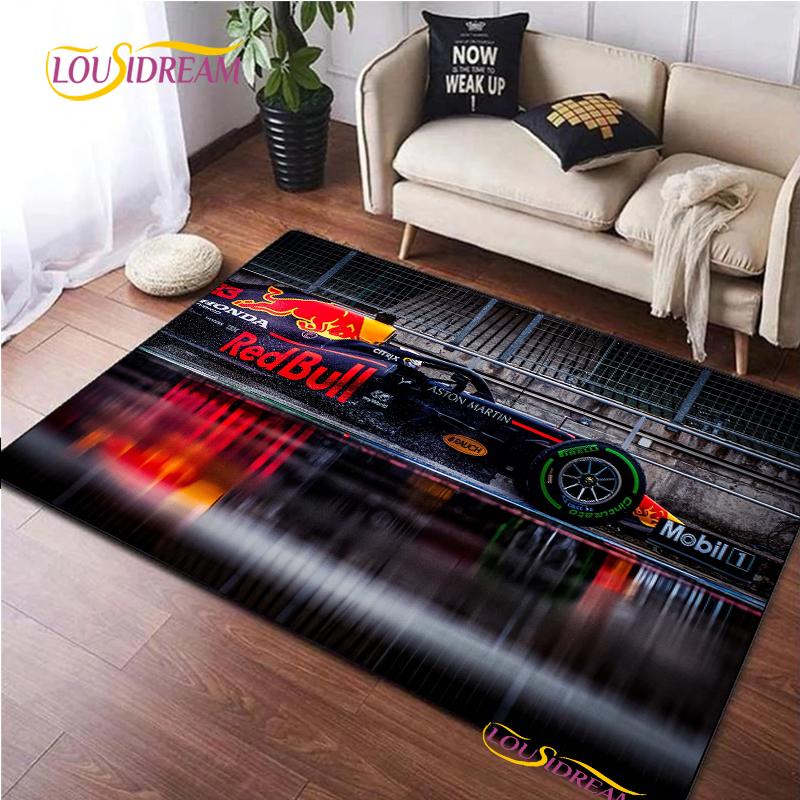 Ковер с рисунком гоночной машины для спальни, ковер для гостиной, коврики для пола для кухни, домашний декор, коврик для детских игр, нескользящий коврик для пола