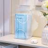 1/3PCS Transparent Mask Storage Box With Cover Dust Mouth And Nose Cover Door Desk Entrance Mask Box