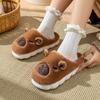 Cartoon Plush Cotton Slippers Autumn and Winter Leisure Home Indoor Plush Thick Bottom Warm Cotton Mop