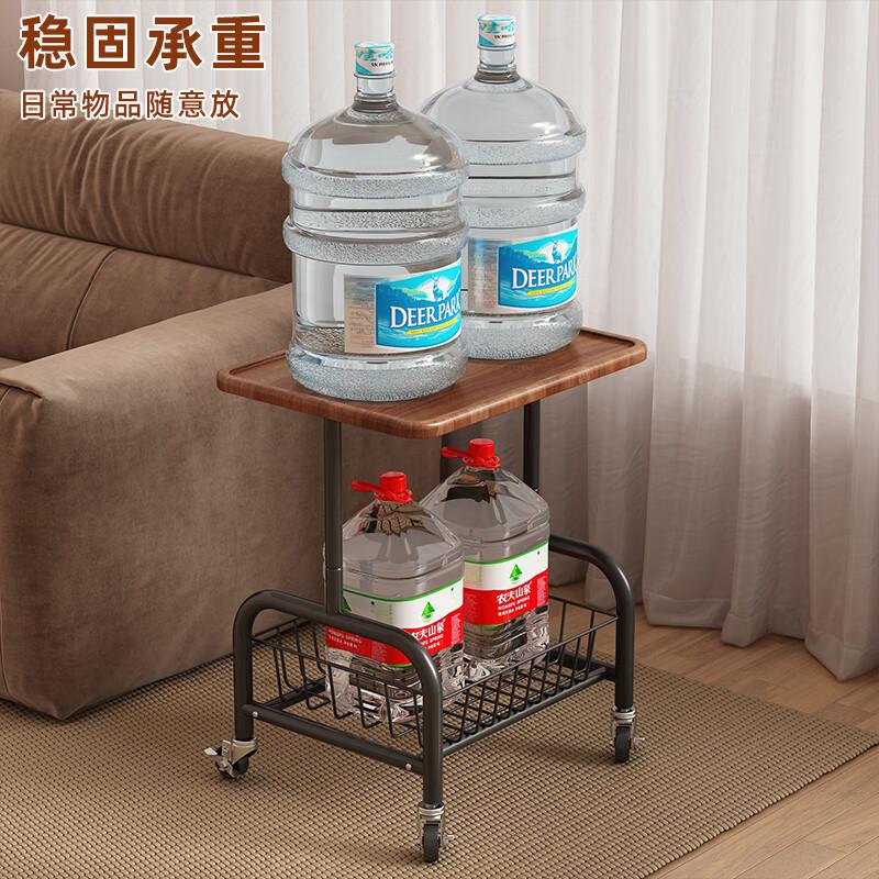 Retro, medieval style, movable sofa, side table, balcony, small tea table, high-end bedside cabinet, small tea table, small cart