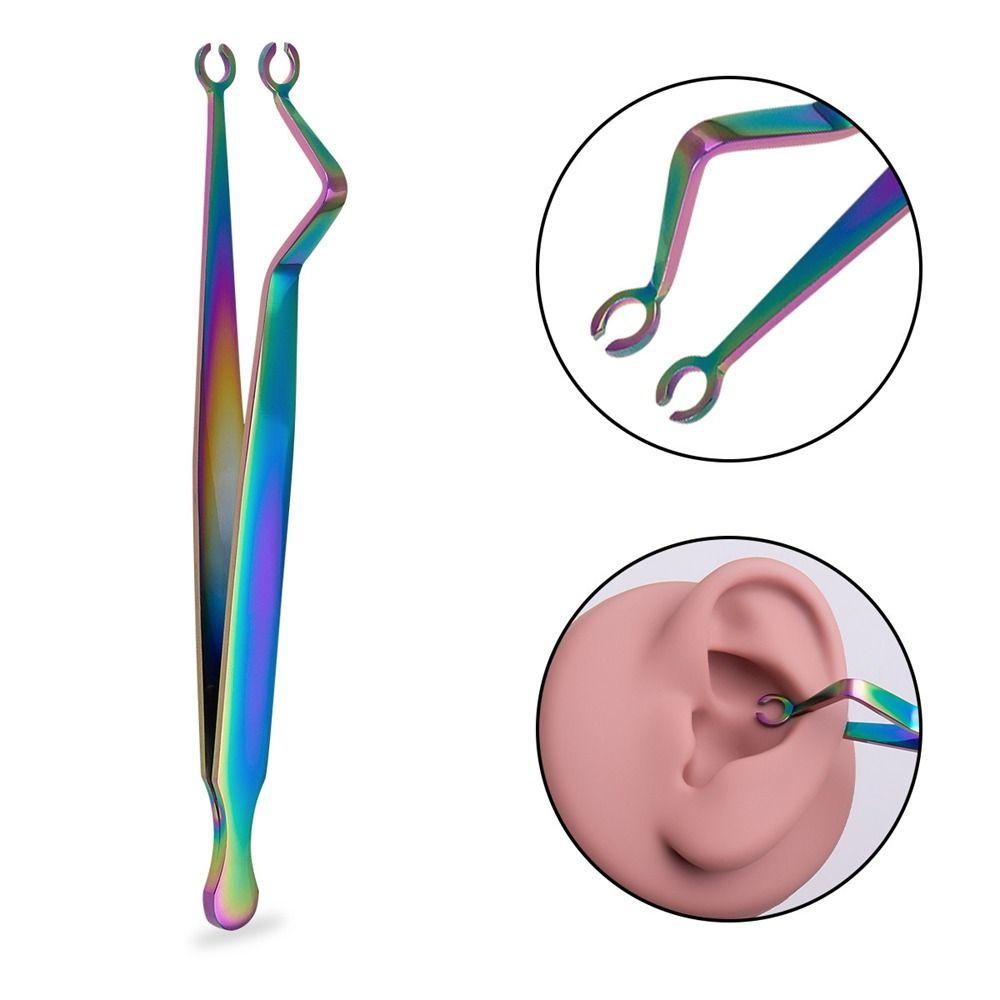 Инструмент для пирсинга тела из нержавеющей стали Инструмент для пирсинга перегородки Инструмент для дермального пирсинга Инструмент для ювелирных изделий