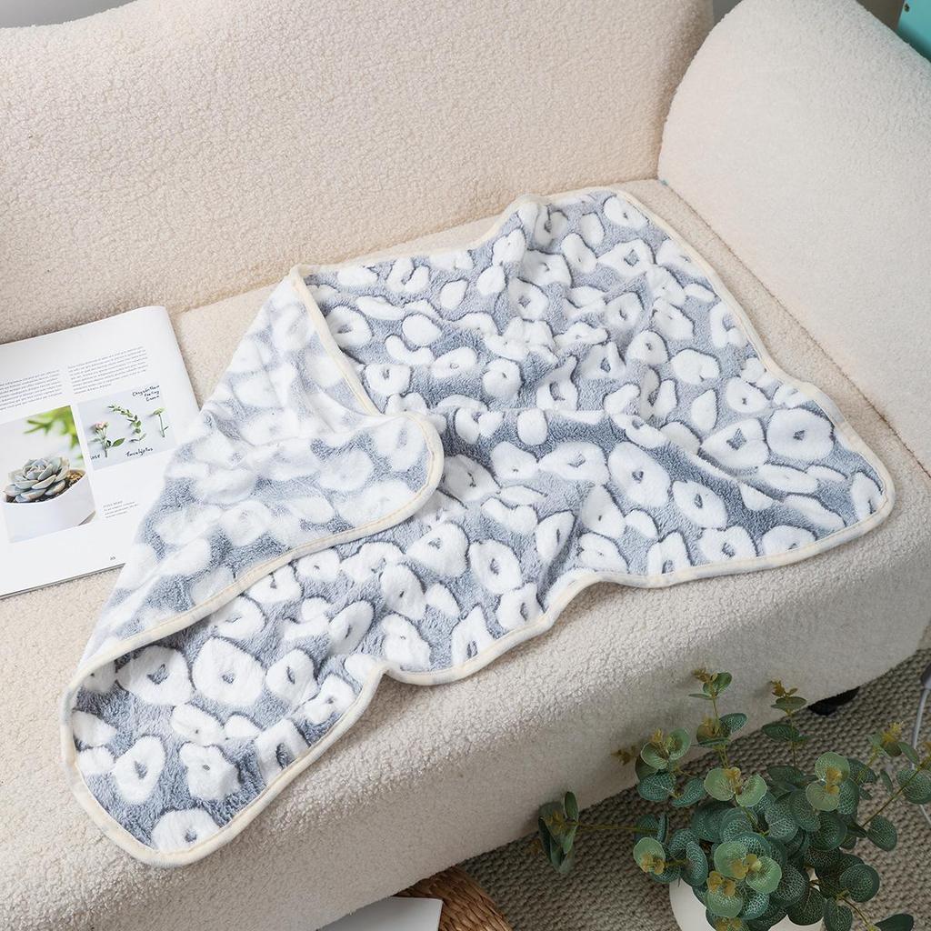 Коврики и одеяла для домашних животных: Толстый коралловый флис для собак и кошек