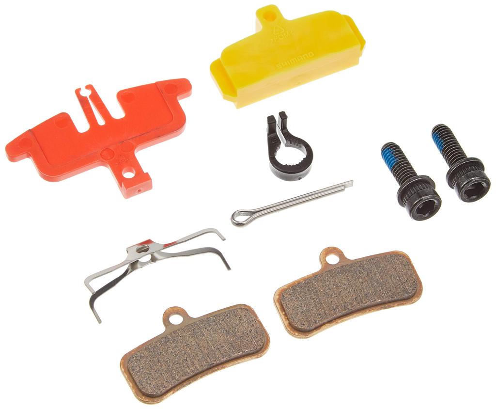 Дисковый тормоз SHIMANO с черной металлической колодкой, гидравлический EBRMT520MPMXL BR-MT520 (Д02С)