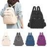 Women's Backpack, Large Capacity Diamond Embroidery Line Women's Casual Rucksack, Oxford Cloth Women's Commuter Backpacks