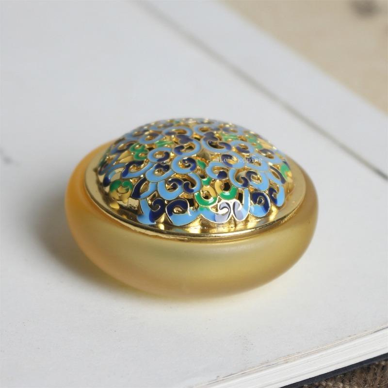 Стеклянная подставка для благовоний Девятихвостый Лис Агаровое дерево Сандаловое дерево Мини-подставка для благовоний Бытовая Внутреннее украшение Ароматерапевтический инструмент