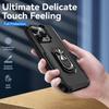 Military Shockproof Armor Hybrid Case For Iphone 14 13 12 11 Pro Max Plus X S Xr 7 8 Magnetic Ring Stand Tpu +Pc Defender Cover