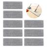 Wiper Replacement Cover 8 Pieces Microfiber Pads Flat Washable Suction Mop Pad Hair Removal Wipe For Most Floor Types Machine Washable