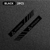 2pcs Car PVC Stripe Racing Strips Rear View Mirror Stickers For Mitsubishi Mirage G4 DV5